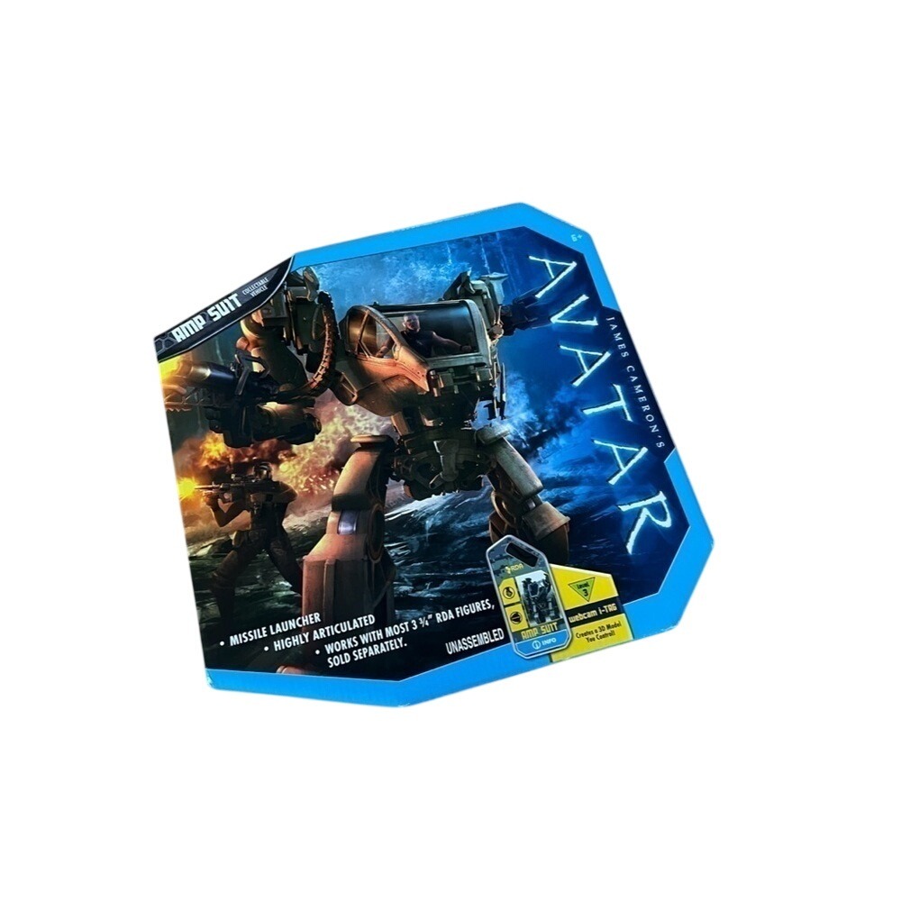 James Cameron's Avatar Combat Vehicle AMP Suit Action Figure Set Model  NEW
